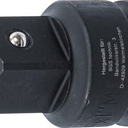 Impact Socket Adaptor | internal square 20 mm (3/4") - external square 25 mm (1")