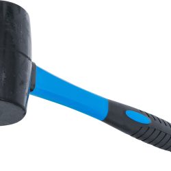 Rubber Mallet | Fibreglas Shaft | black Head | Ø 60 mm | 500 g