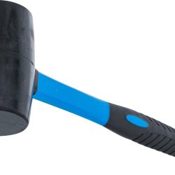 Rubber Mallet | Fibreglas Shaft | black Head | Ø 70 mm | 750 g