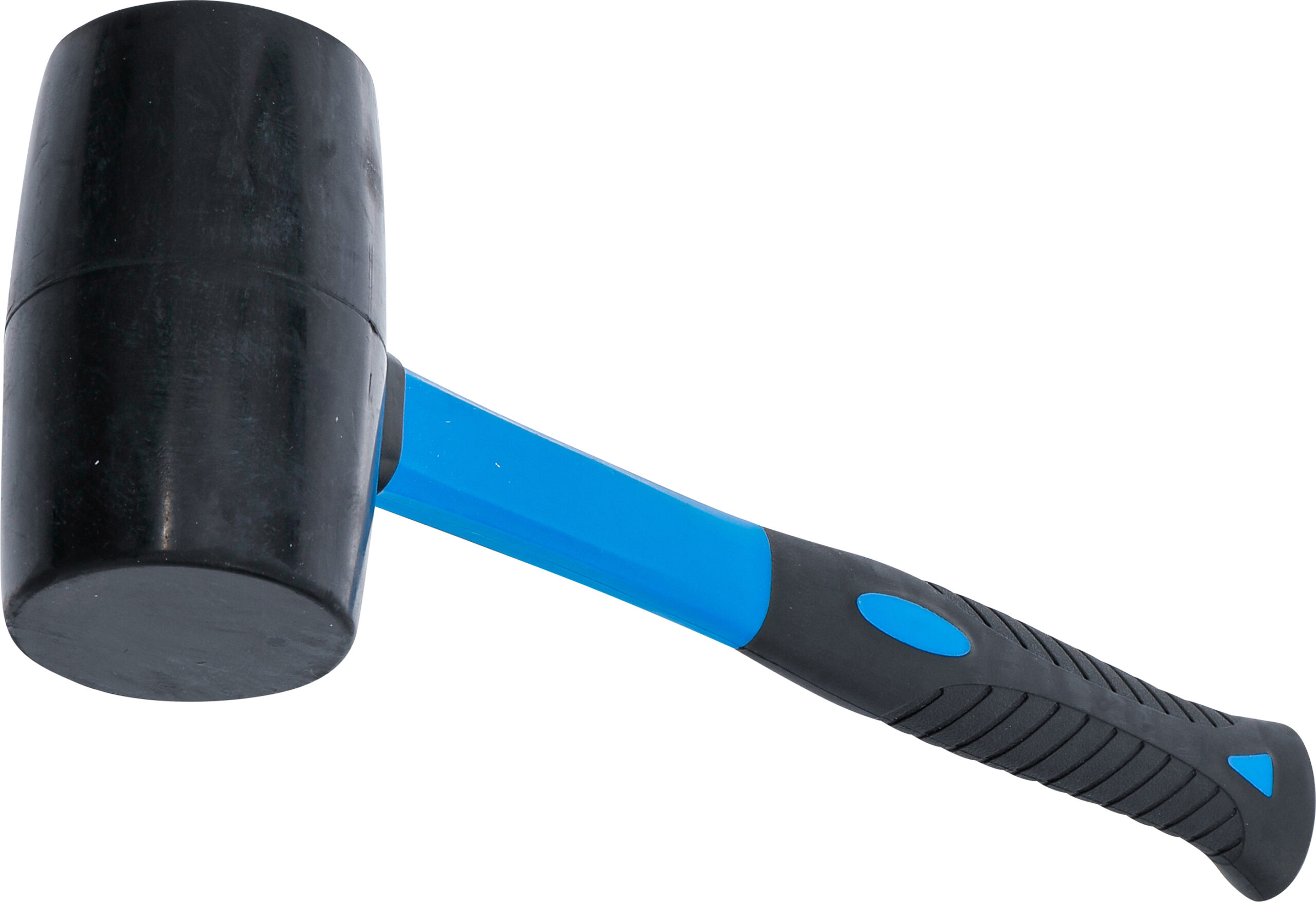 Rubber Mallet | Fibreglas Shaft | black Head | Ø 70 mm | 750 g