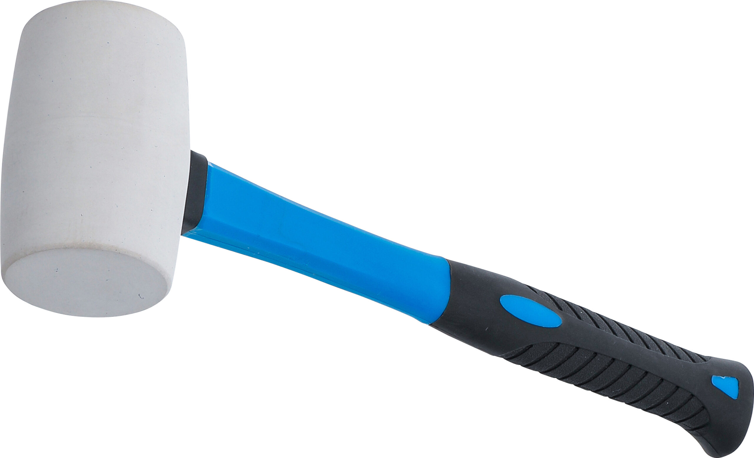 Rubber Mallet | Fibreglas Shaft | white Head | Ø 48 mm | 250 g
