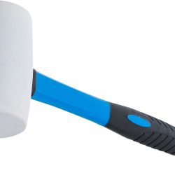 Rubber Mallet | Fibreglas Shaft | white Head | Ø 64 mm | 750 g