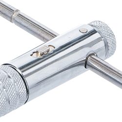 Tool Holder with Sliding Handle for Taps | M3 - M10 | 80 mm