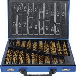 Twist Drill Set | HSS | titanium nitrated | 1 - 10 mm | 170 pcs.