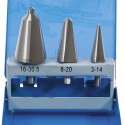 Cone Cutter Set | HSS | 3 Sizes | 3 pcs.