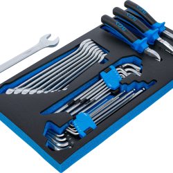 2002-8.jpg Foam Tray for BGS 2002 | Combination Wrenches, Pliers and L-Type Wrenches | 31 pcs.