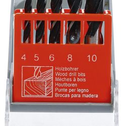 2017.jpg Wood Drill Set | 4 - 10 mm | 5 pcs.