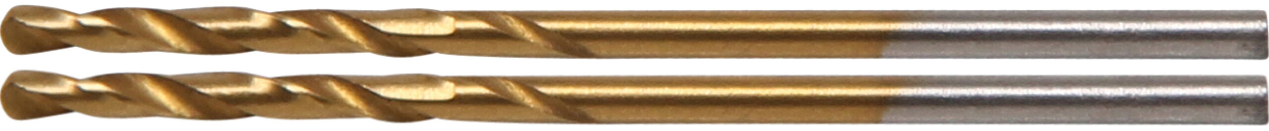 Twist Drill | HSS-G | titanium-nitrated | 2.0 mm | 2 pcs.