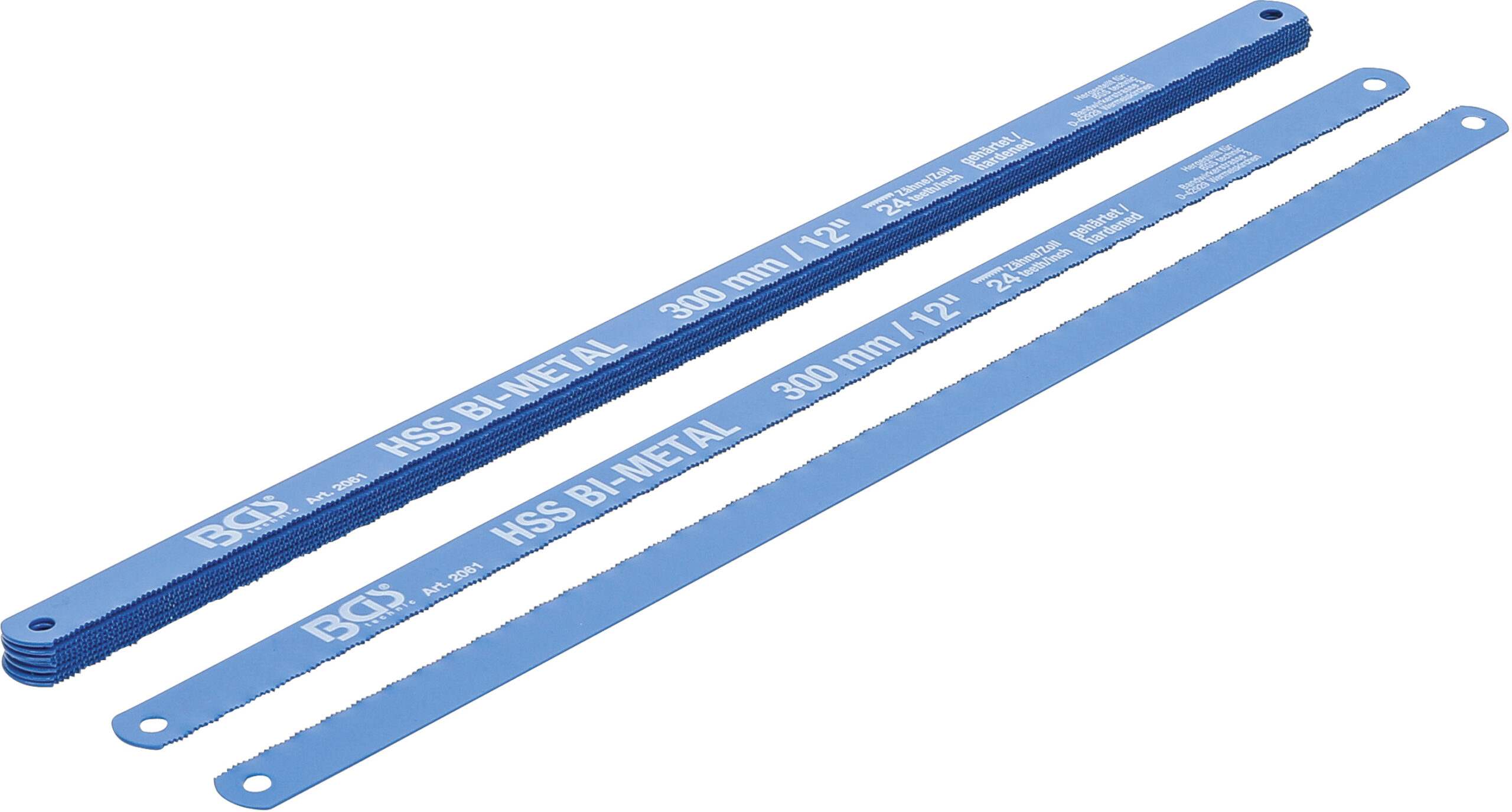 Hacksaw Blades | HSS | 13 x 300 mm | 10 pcs.