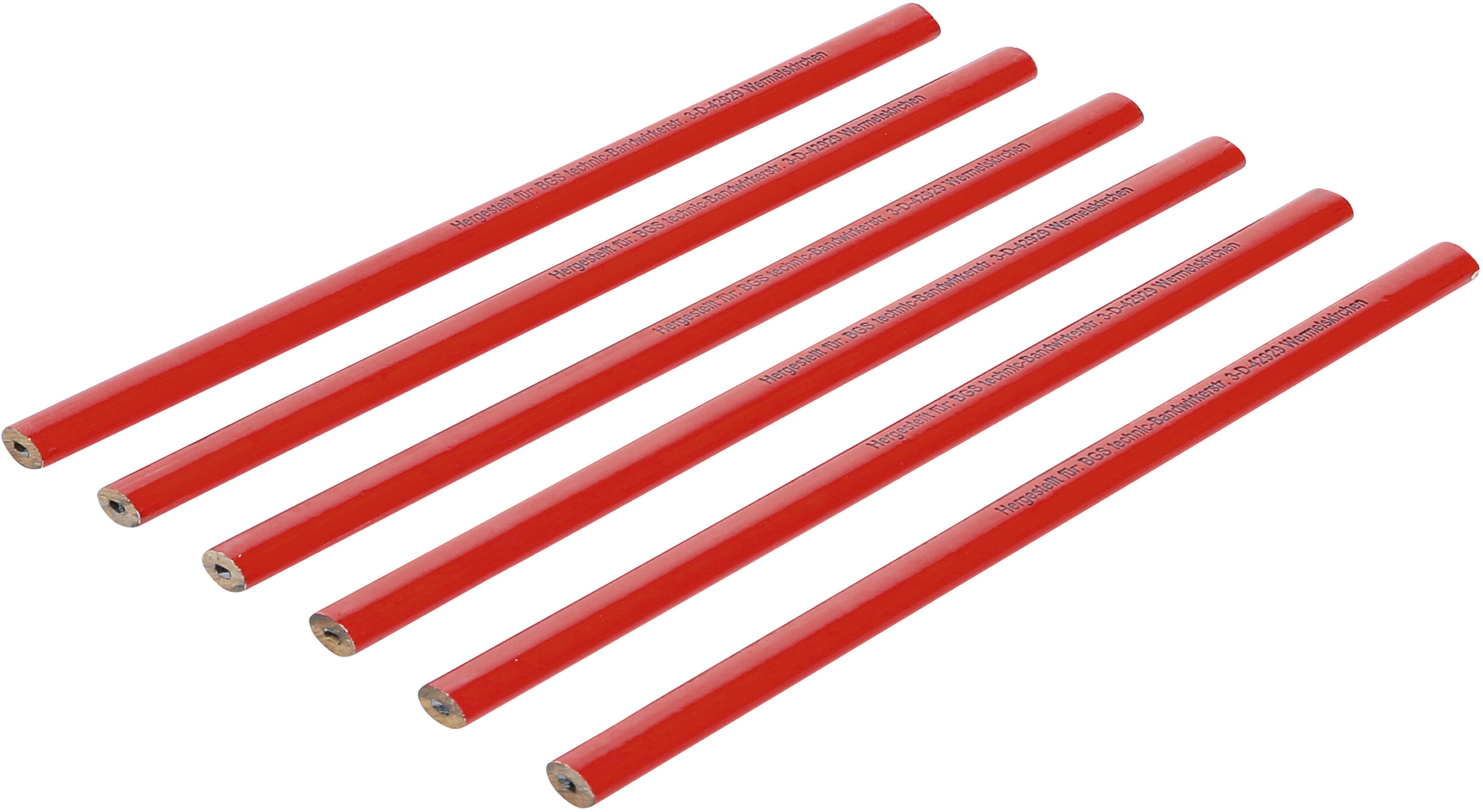 Carpenter's Pencils | 250 mm | 6 pcs.