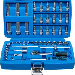 Socket Set | 6.3 mm (1/4") Drive | 53 pcs.