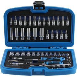 Socket Set | 6.3 mm (1/4") Drive | 53 pcs.