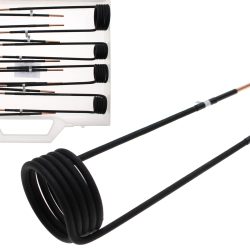 Induction Coil Set for Induction Heater | angled 90° | for BGS 2169, 3390, 3391 | 8 pcs.