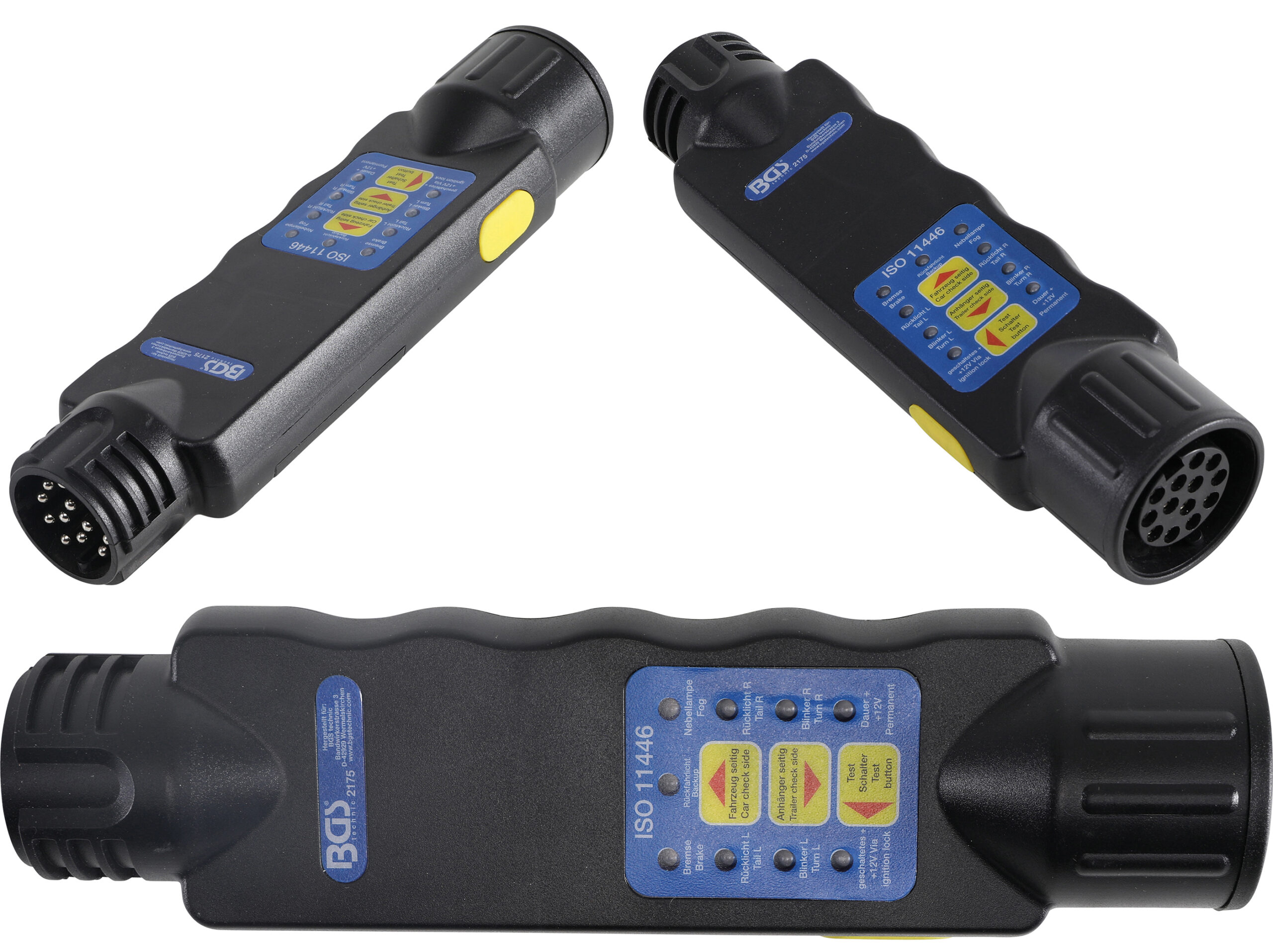 Trailer Plug and Car Socket Tester | 13-Pins