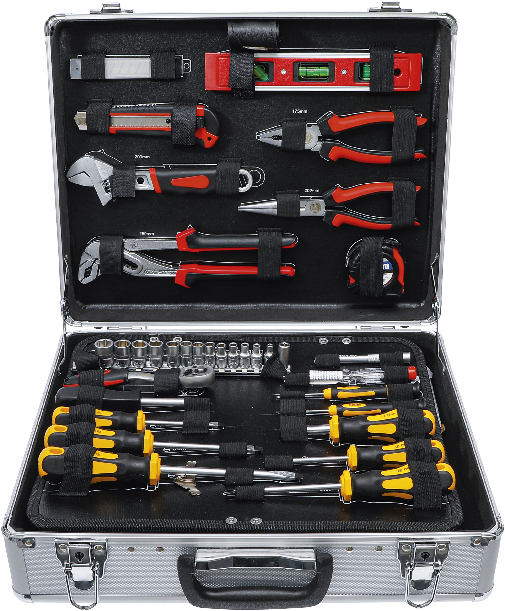 Tool Set in Aluminium Case | 129 pcs.