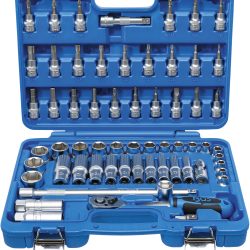 Socket Set | 10 mm (3/8") Drive | Inch Sizes | 61 pcs.