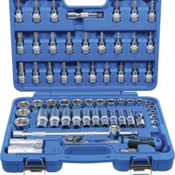 Socket Set, Hexagon | 10 mm (3/8") Drive | 61 pcs.