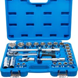 Socket Set | 12.5 mm (1/2") Drive | 8 - 32 mm | 27 pcs.