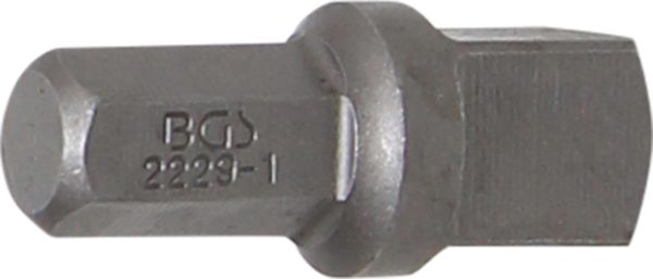 Bit Ratchet Adaptor | ext. Hexagon 8 mm (5/16") - ext. square 10 mm (3/8") | 30 mm