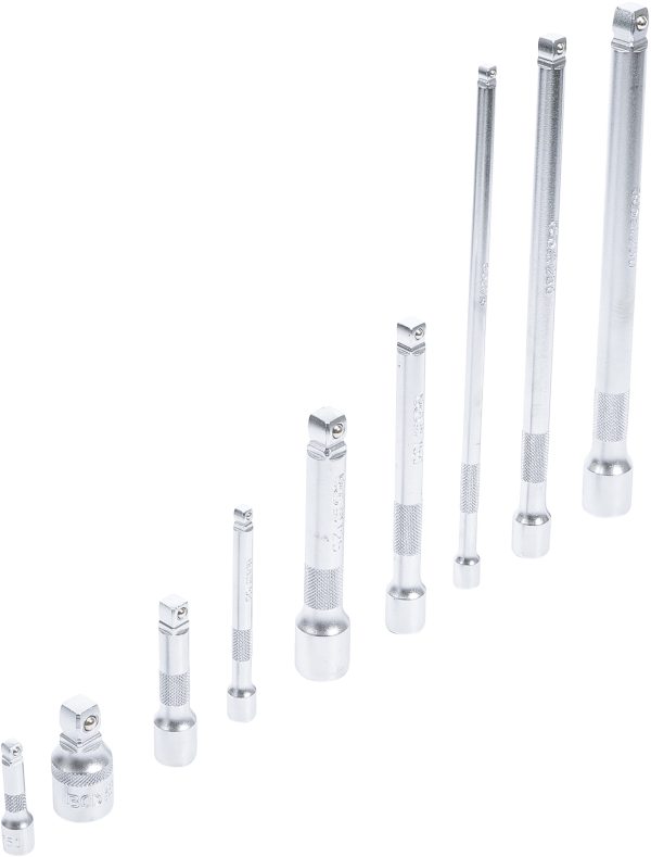 "Wobble" Extension Bar Set | 6.3 mm (1/4") / 10 mm (3/8") / 12.5 mm (1/2") | 9 pcs.