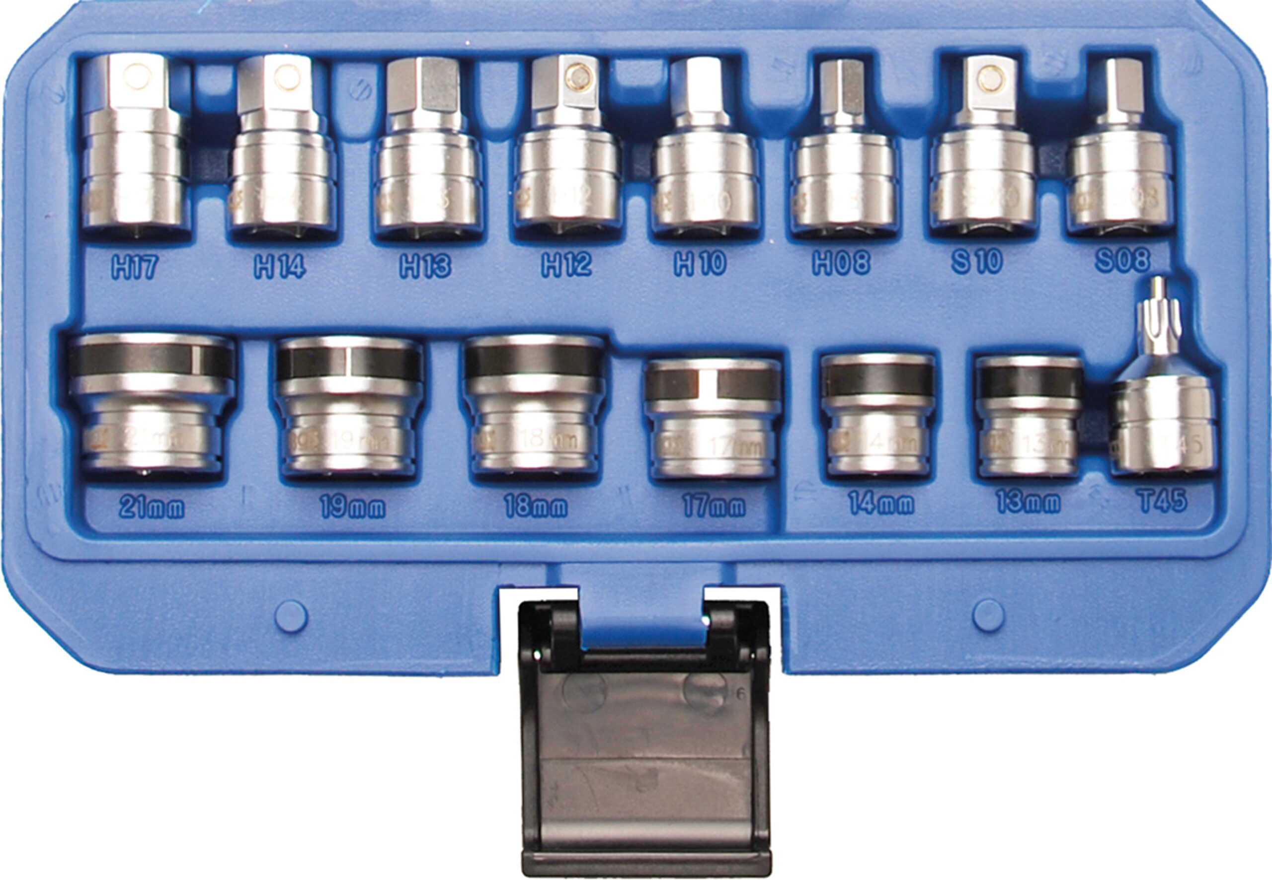 Magnetic Sockets for Oil Drain Screws | 15 pcs.
