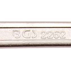 Double Ring Spanner with E-Type Ring Heads | E10 x E12