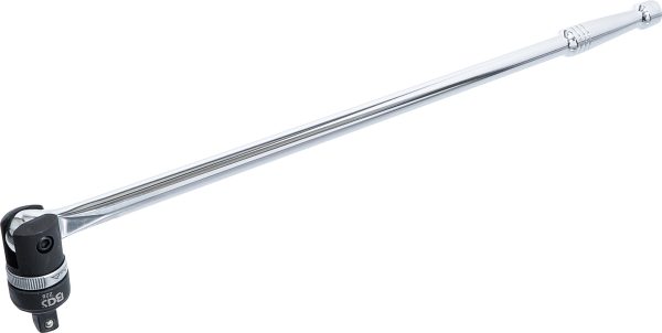 Flexible Handle with reversible Ratchet | external square 12.5 mm (1/2"), 620 mm