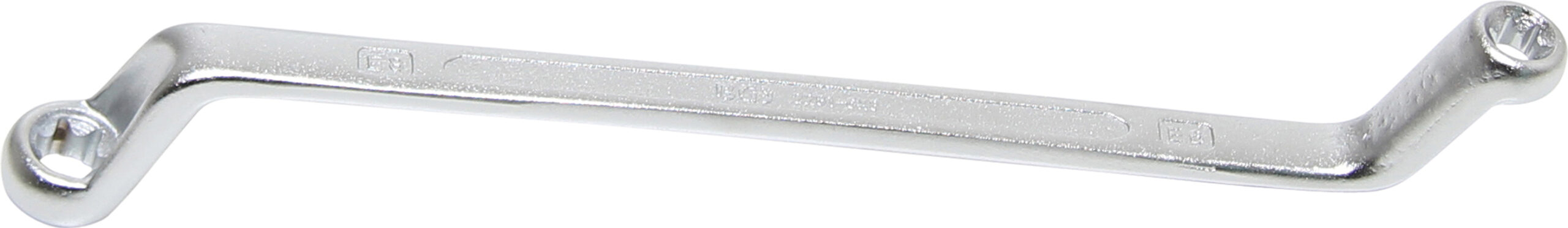 Double Ring Spanner with E-Type Ring Heads | offset | E6 x E8
