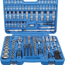 Socket Set 12-point | 6.3 mm (1/4") / 10 mm (3/8") / 12.5 mm (1/2") | 192 pcs.