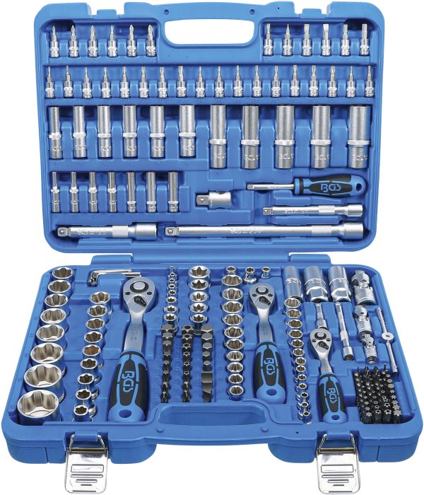 Socket Set Super Lock | 6.3 mm (1/4") / 10 mm (3/8") / 12.5 mm (1/2") Drive | 192 pcs.