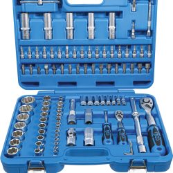 Socket Set | 6.3 mm (1/4") + 12.5 mm (1/2") Drive | 95 pcs.
