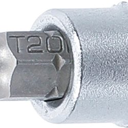 Bit Socket | 6.3 mm (1/4") Drive | T-Star tamperproof (for Torx) T20