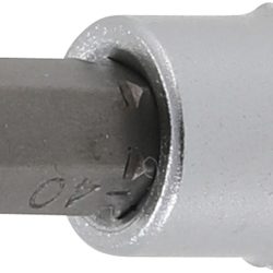 Bit Socket | 6.3 mm (1/4") Drive | T-Star tamperproof (for Torx) T40