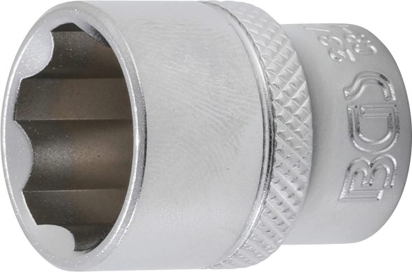 Socket, Super Lock | 10 mm (3/8") Drive | 17 mm