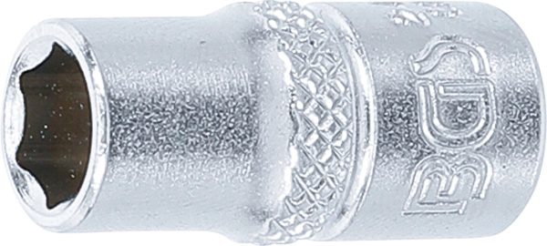 Socket, Hexagon | 6.3 mm (1/4") Drive | 7 mm