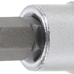Bit Socket | 6.3 mm (1/4") Drive | internal Hexagon 6 mm