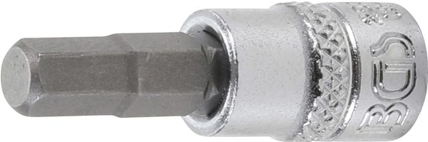 Bit Socket | 6.3 mm (1/4") Drive | internal Hexagon 6 mm