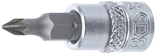 Bit Socket | 6.3 mm (1/4") Drive | Cross Slot PZ0