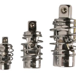 Universal Joint Set | with spring | 6.3 mm (1/4") / 10 mm (3/8") / 12.5 mm (1/2") | 3 pcs.