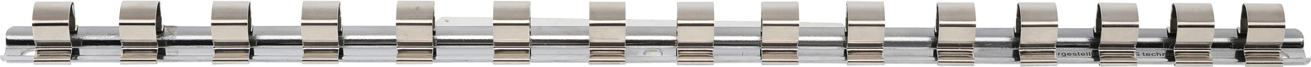 Socket Rail with 15 Clips | 12.5 mm (1/2")