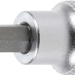 Bit Socket | 10 mm (3/8") Drive | internal Hexagon 4 mm