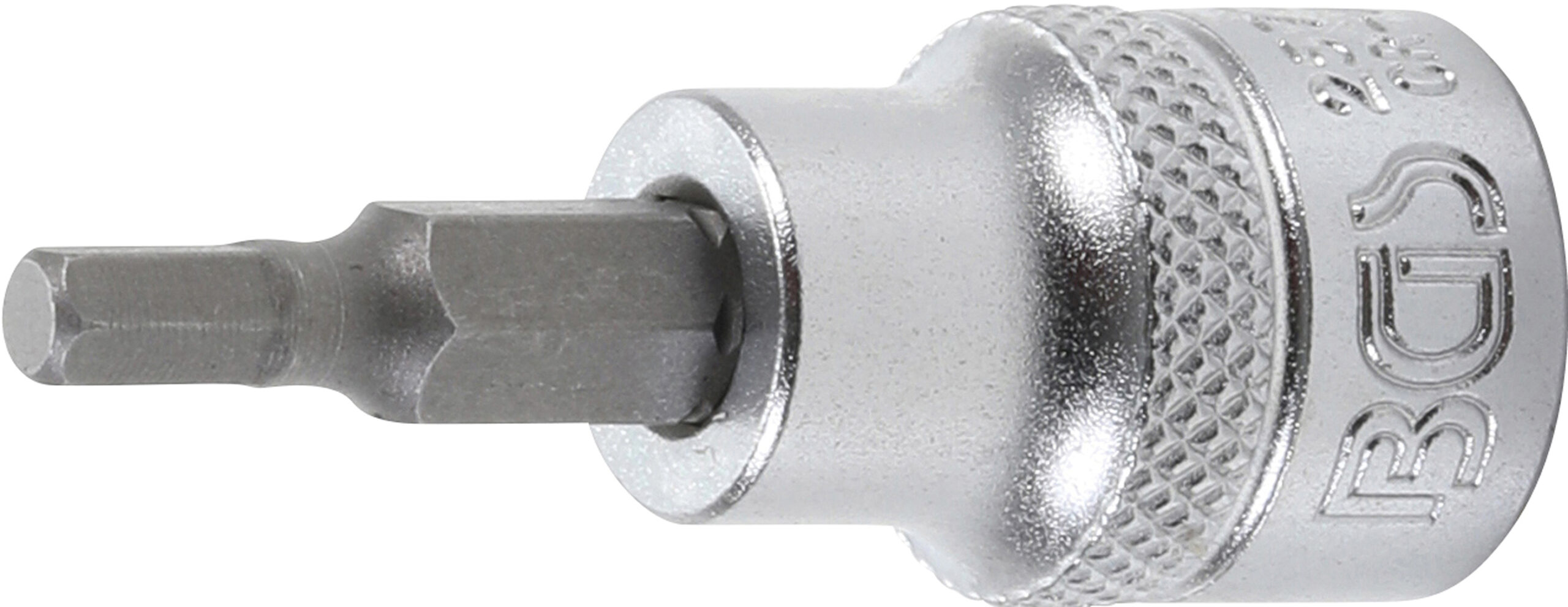 Bit Socket | 10 mm (3/8") Drive | internal Hexagon 4 mm
