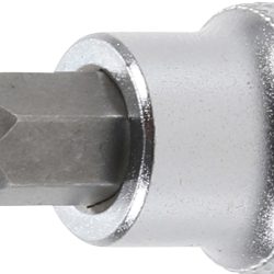 Bit Socket | 10 mm (3/8") Drive | internal Hexagon 7 mm