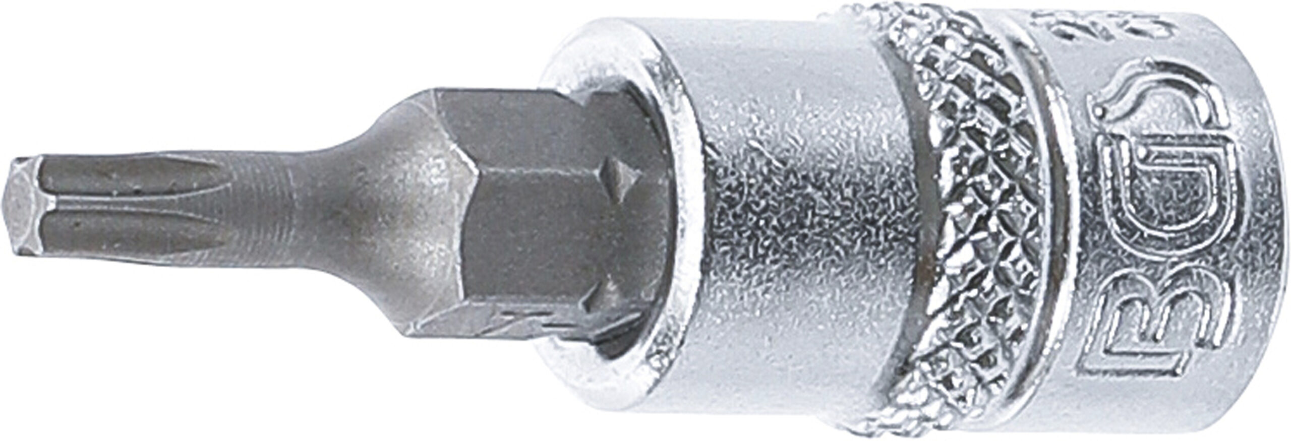 Bit Socket | 6.3 mm (1/4") Drive | T-Star (for Torx) T15