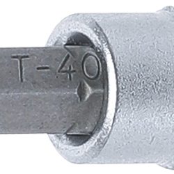 Bit Socket | 6.3 mm (1/4") Drive | T-Star (for Torx) T40