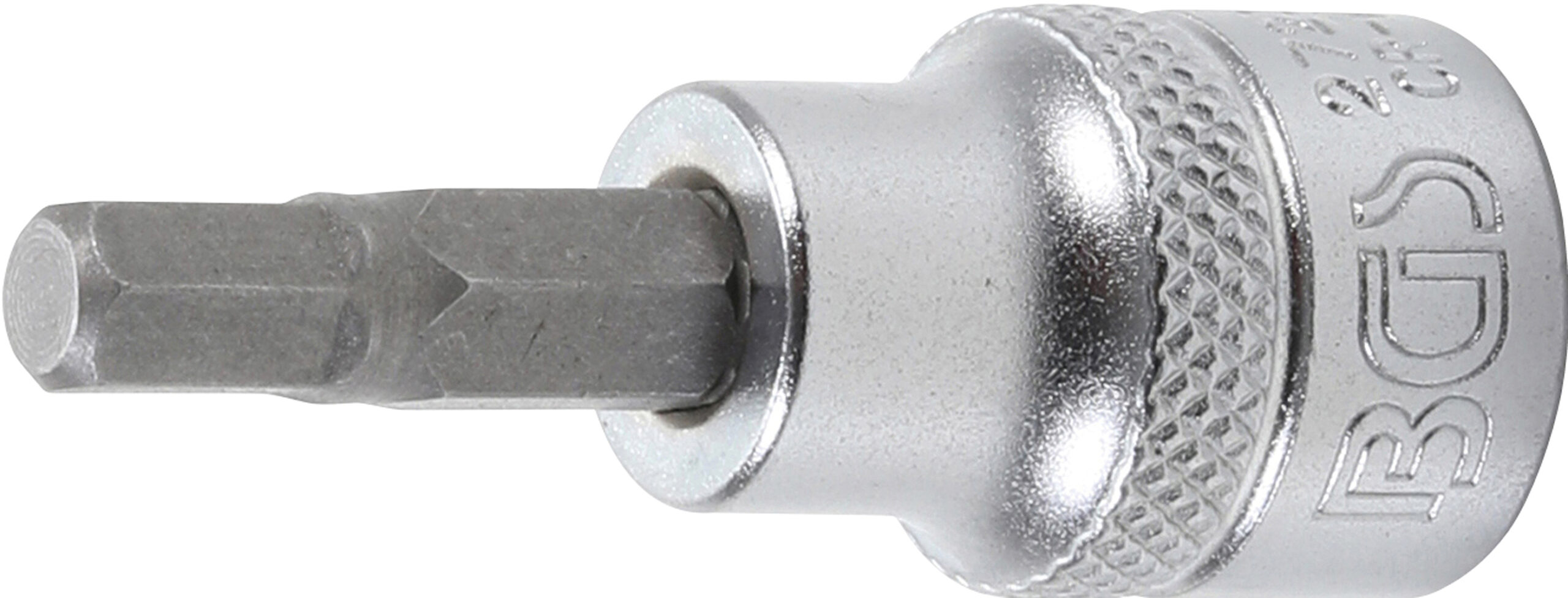 Bit Socket | 10 mm (3/8") Drive | internal Hexagon 7/32"