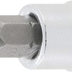 Bit Socket | 6.3 mm (1/4") Drive | internal Hexagon 3/16"