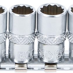 Socket Set, 12-point | 6.3 mm (1/4") Drive | Inch Sizes | 12 pcs.