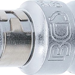 Bit Adaptor with retaining Ball | 10 mm (3/8") Drive | internal Hexagon 8 mm (5/16")