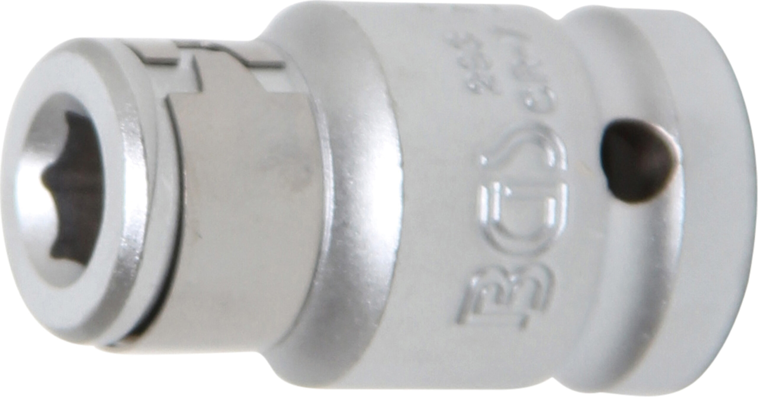 Bit Adaptor with retaining Ball | 12.5 mm (1/2") Drive | internal Hexagon 8 mm (5/16")
